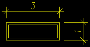 Technical diagram with two overlapping rectangles, colours highlighting areas of interest, and